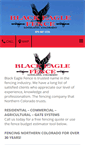 Mobile Screenshot of blackeaglefence.com